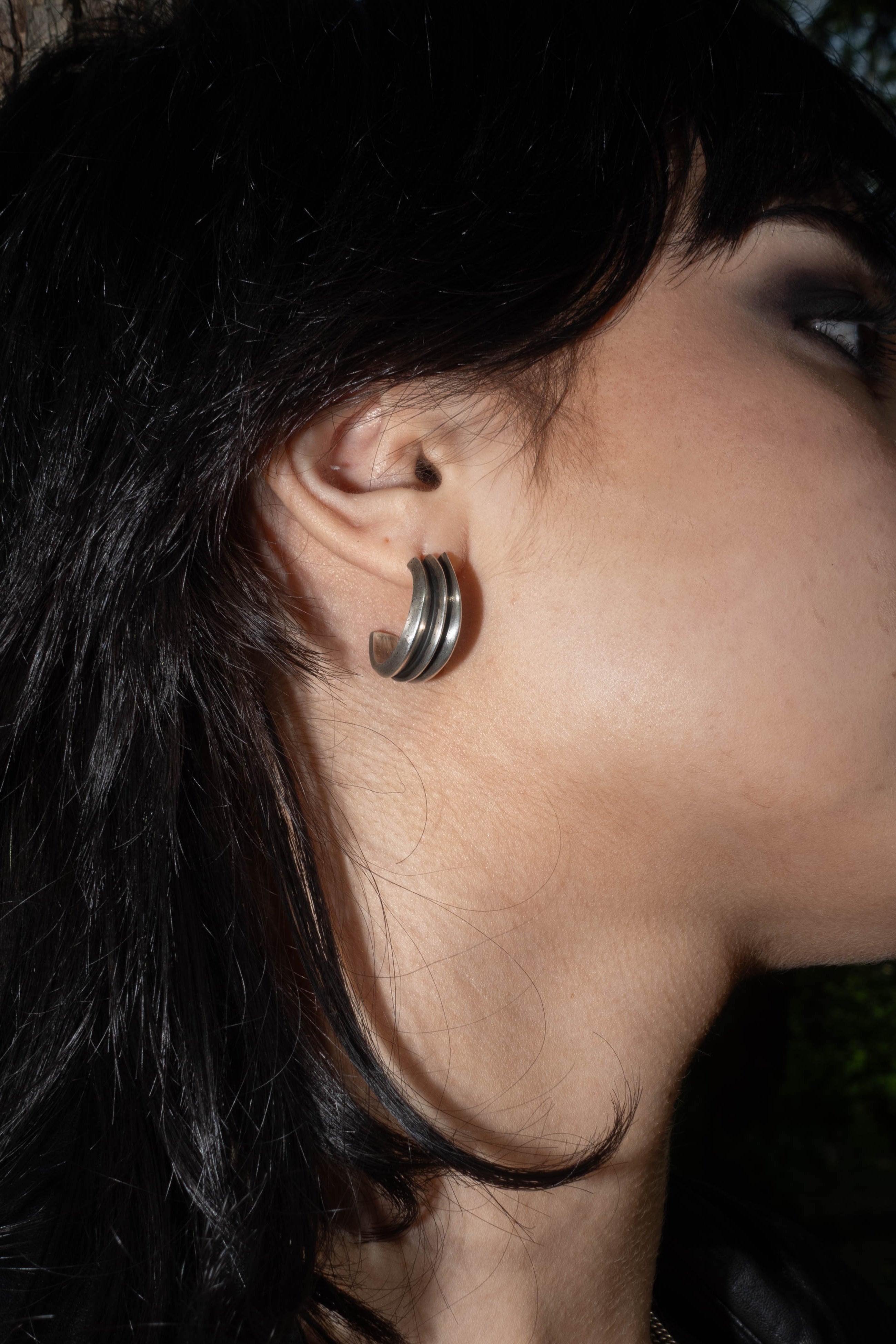 TRIPLE LAYER EARRING
