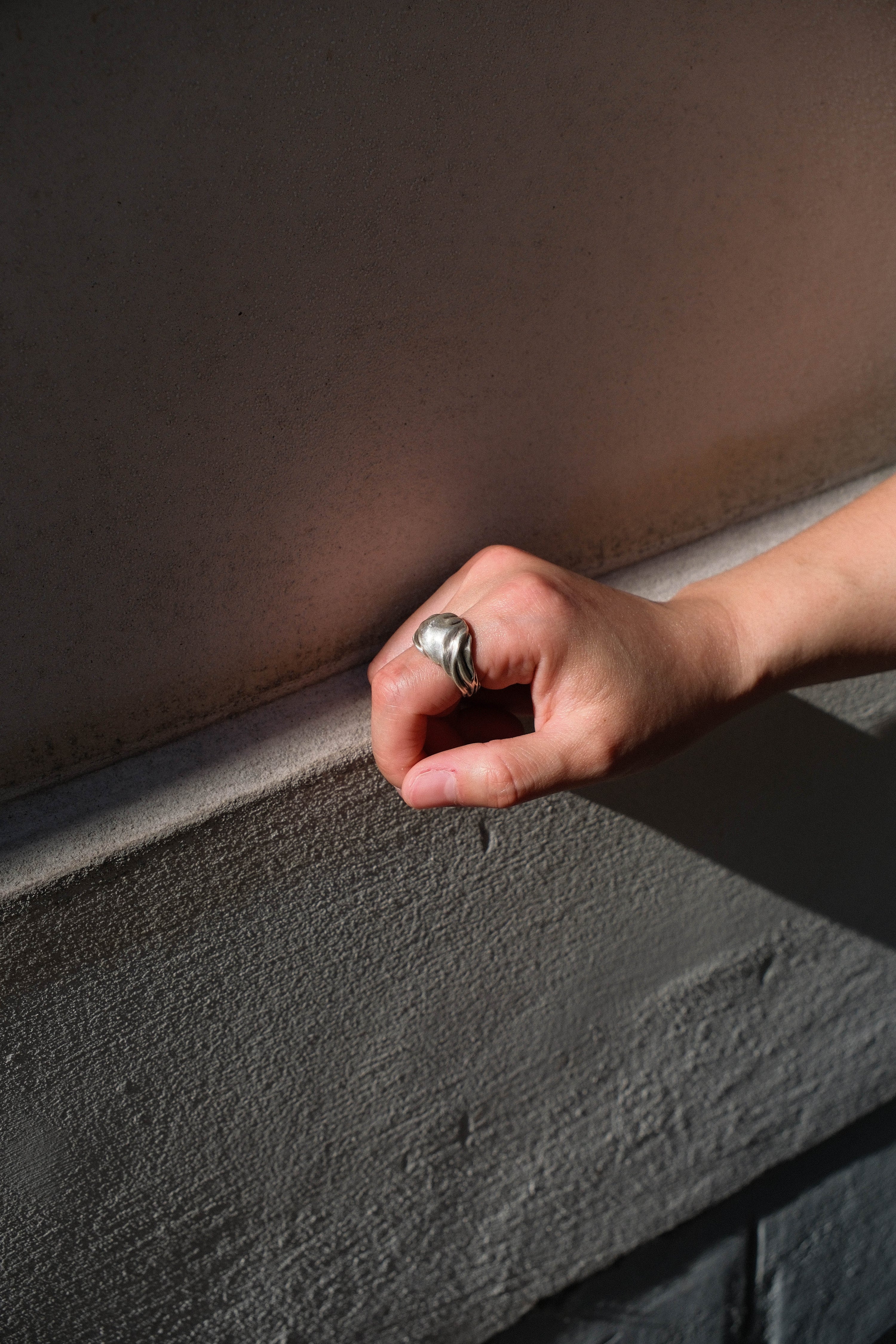 CHUNKY PLEATS RING