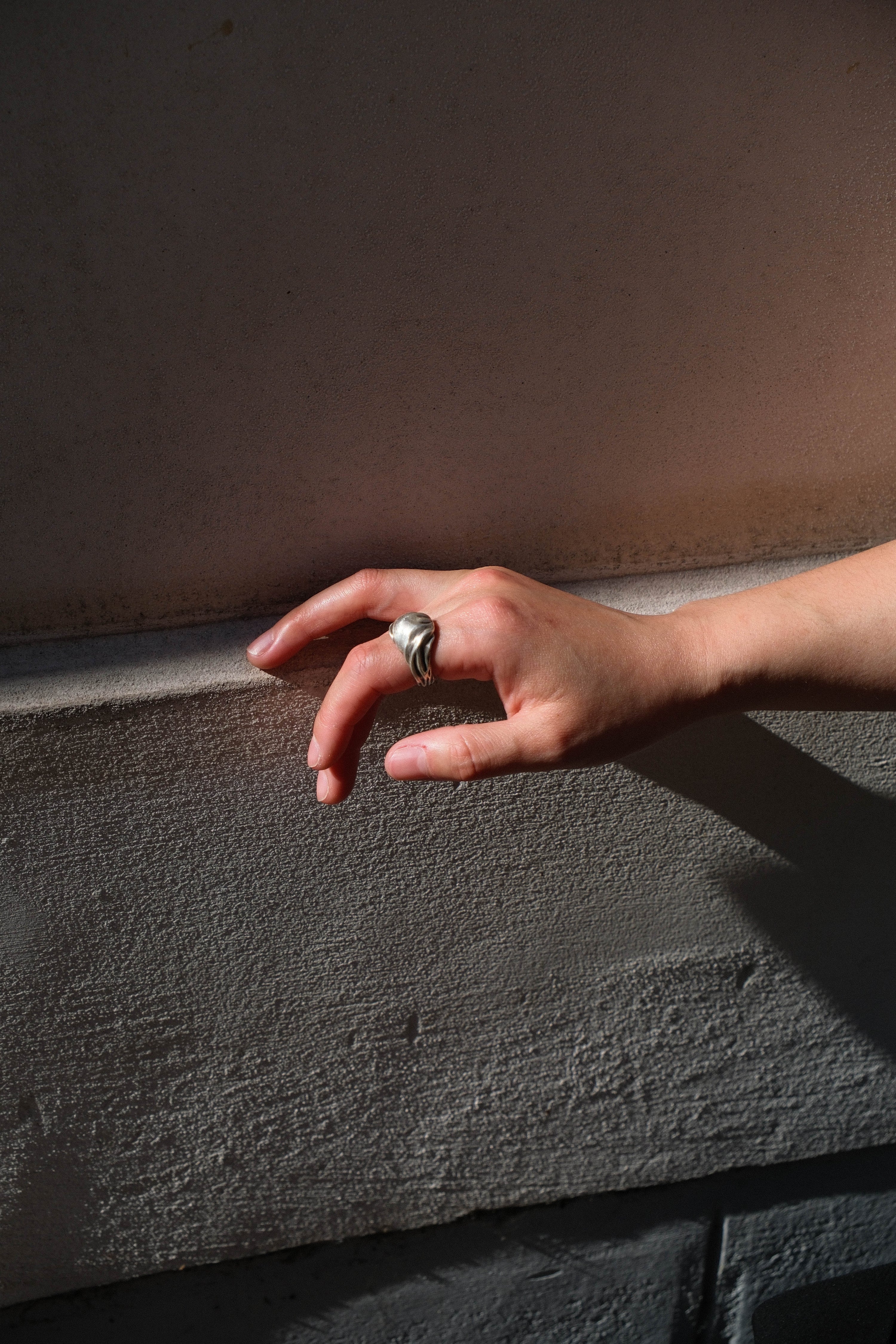 CHUNKY PLEATS RING