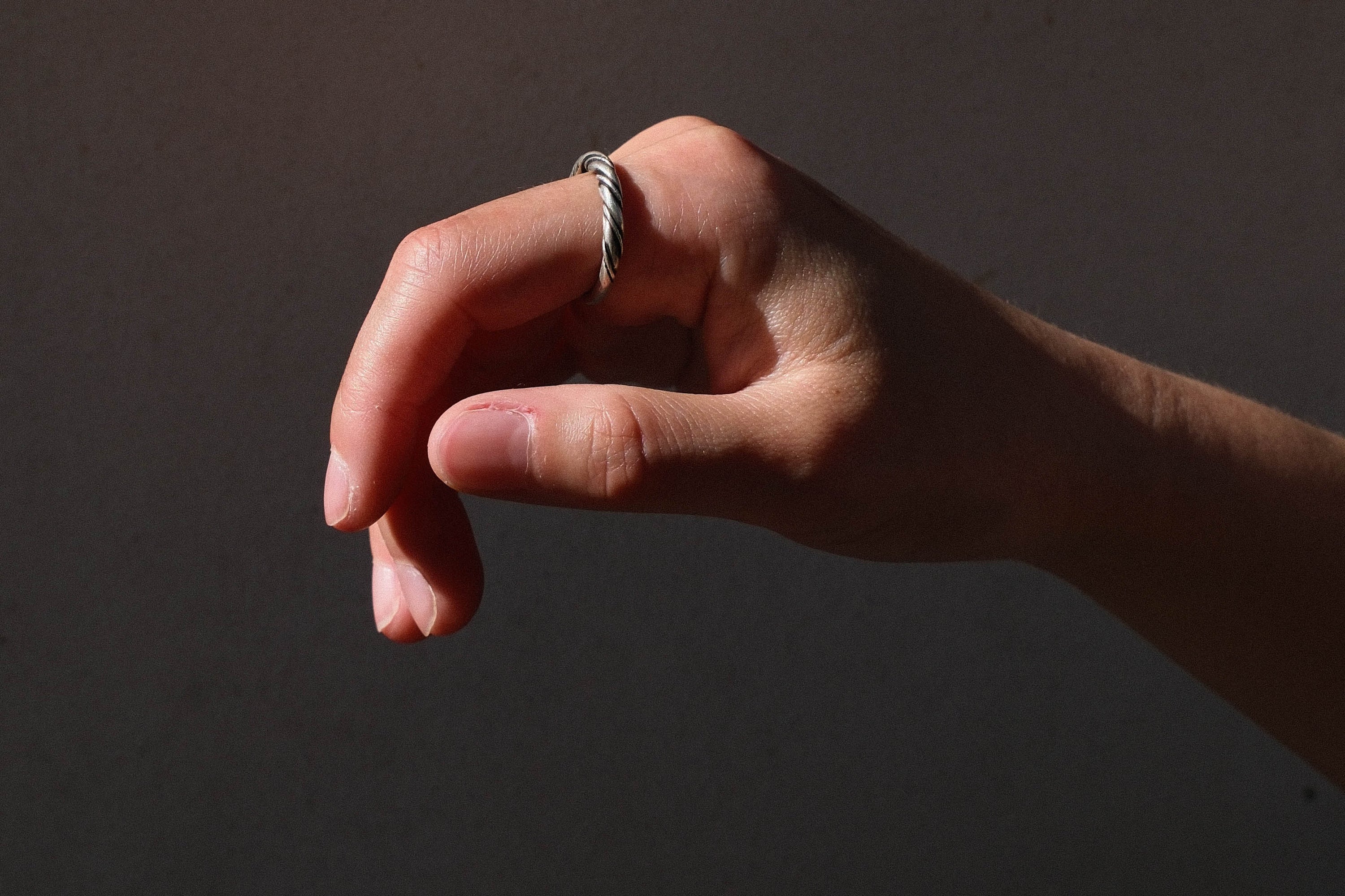ROPE TWIST RING